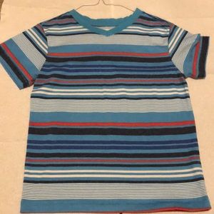 Red Camel boys 5 T-shirt. Blue Red White